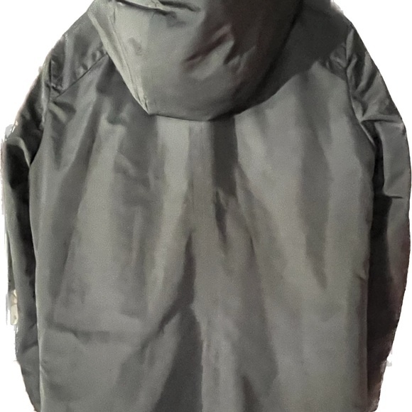 Zegna Sport trench coat, lined, detachable hood, EUC, size Medium - Picture 2 of 8